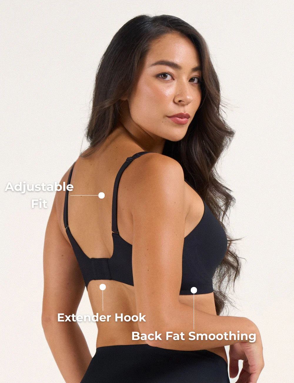 Soutien-gorge sans coutures festonné en gelée sans armatures