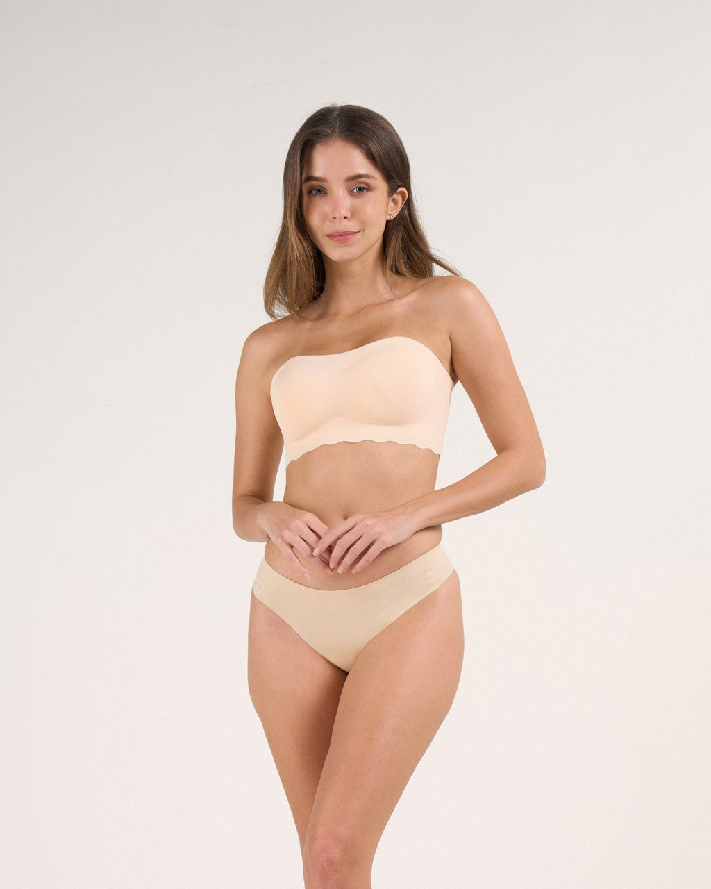 Soutien-gorge invisible push-up sans bretelles en gelée